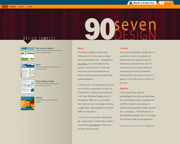 90 Seven Design: Websites and Branding 